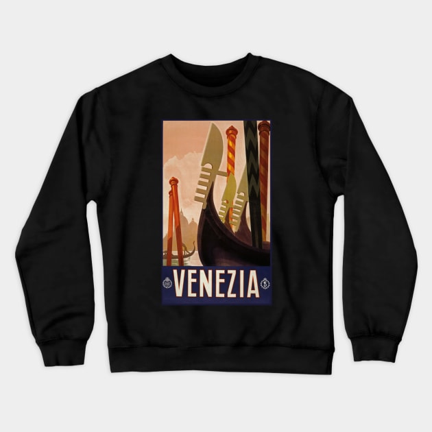 Venezia Italy Crewneck Sweatshirt by Horisondesignz